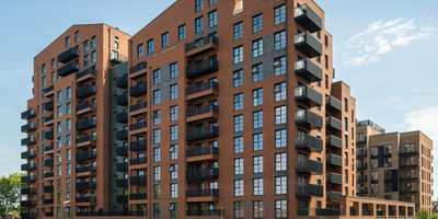 Sterling Place brick apartment building